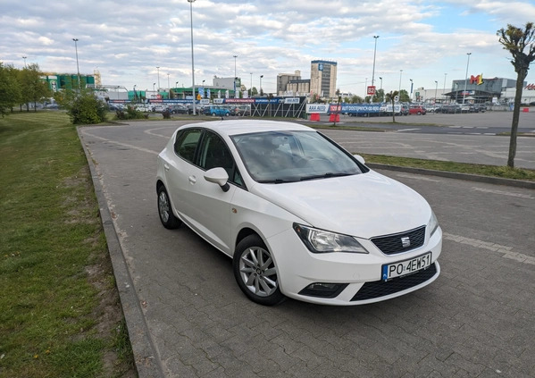 Seat Ibiza cena 26999 przebieg: 142000, rok produkcji 2014 z Poznań małe 106